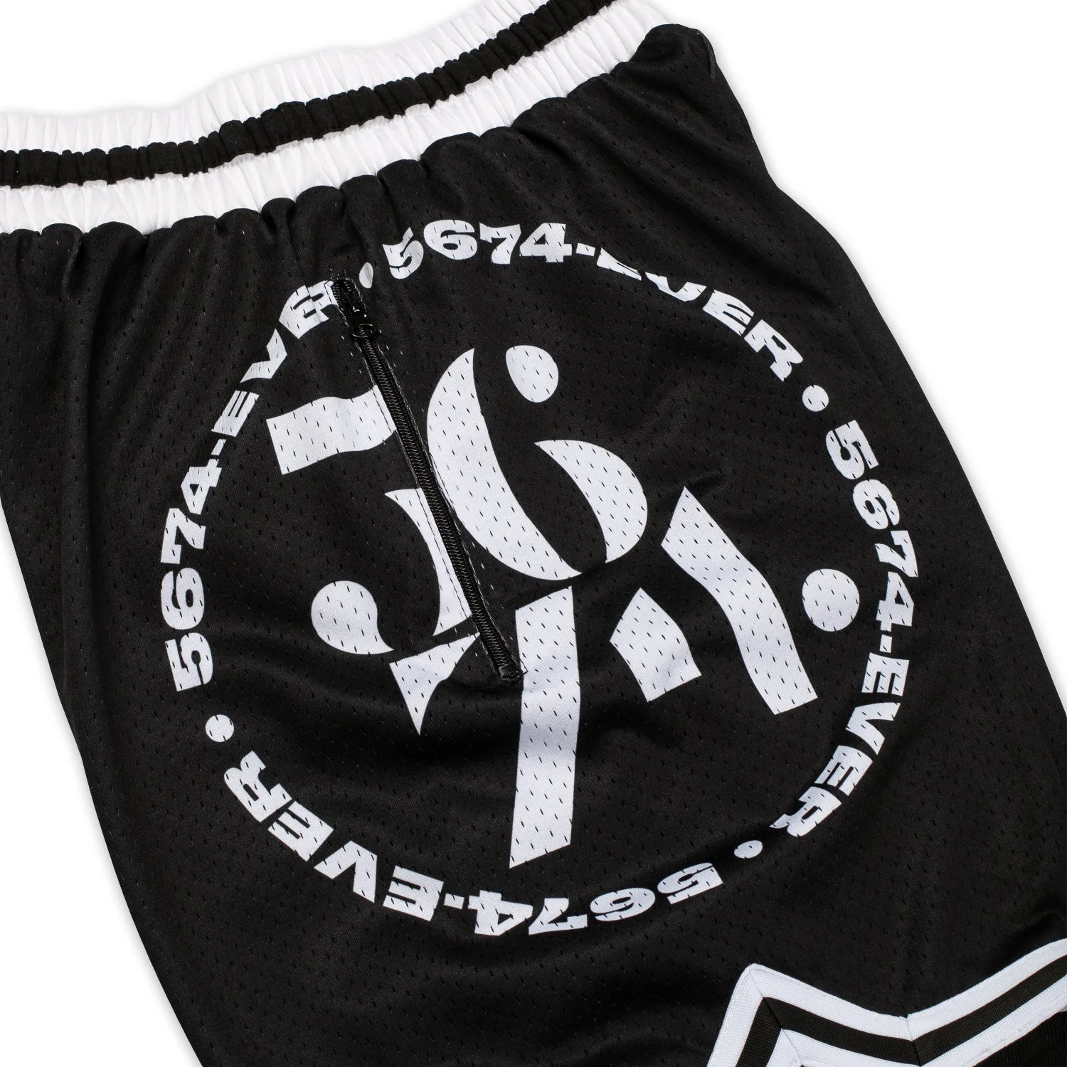 Cash Kidd - 5674 Circle Mesh Shorts - Image 3