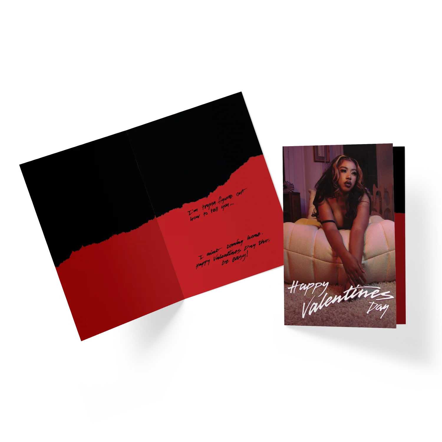 Jean Deaux - Ain't Coming Home Breakup Card