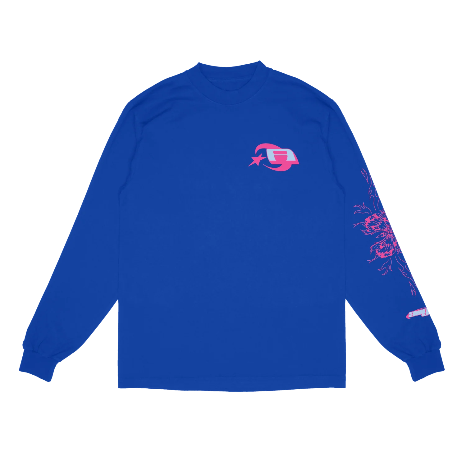 Butterfly LS T-Shirt (Blue)