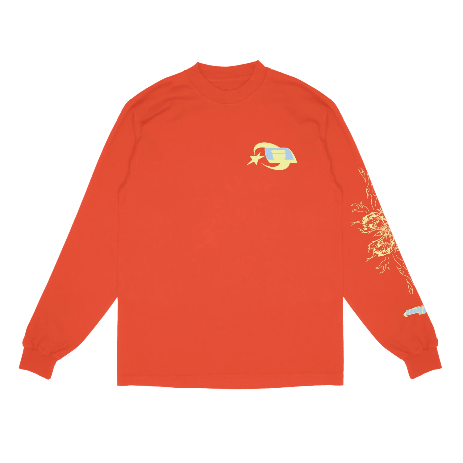 Butterfly LS T-Shirt (Orange)