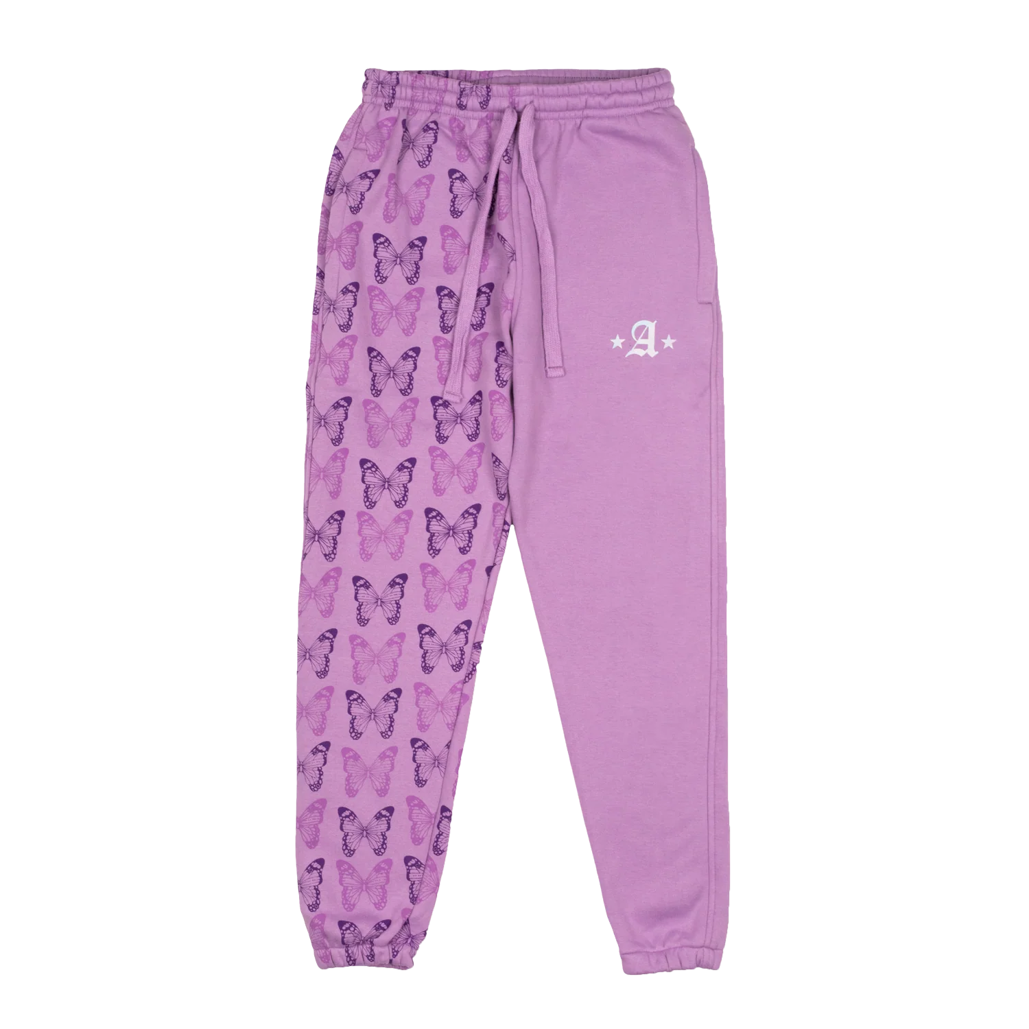Butterfly Half Pattern Sweatpants