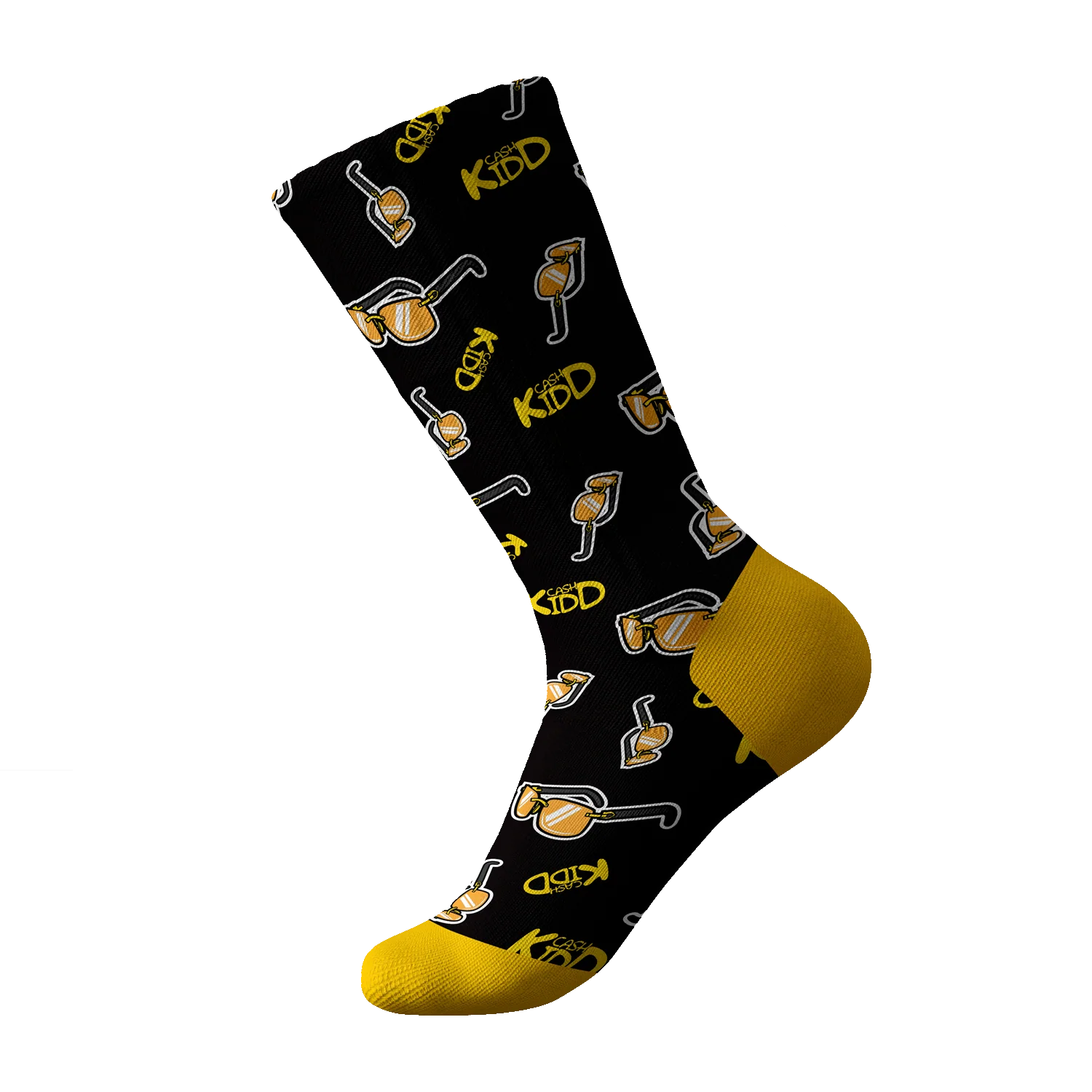 Cash Kidd - Black Sunglasses Socks