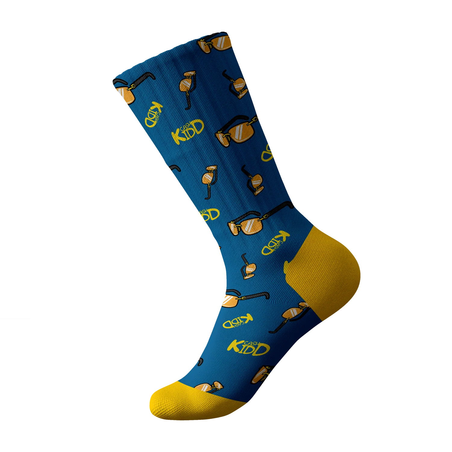 Cash Kidd - Blue Sunglasses Socks