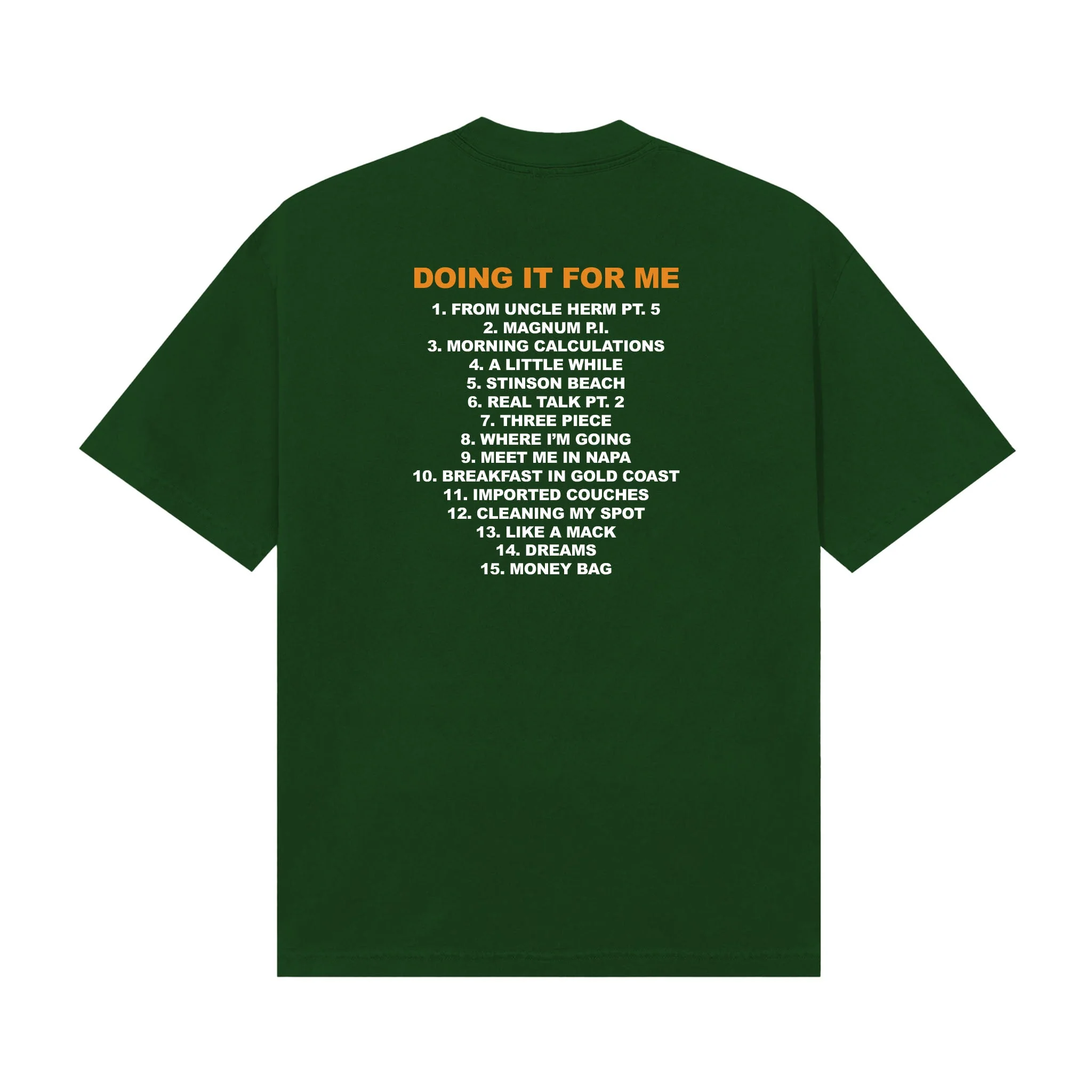 DIFM Album T-Shirt (Forest Green) - Collective - Image 2
