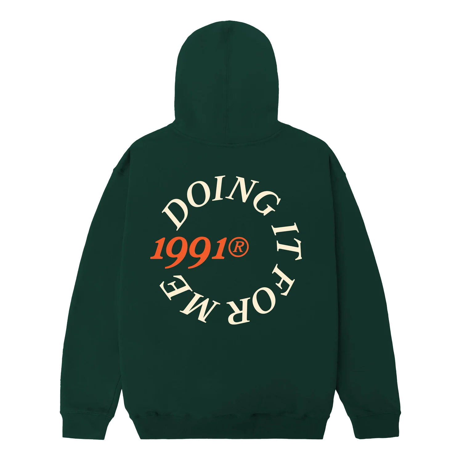 Doing It For Me Hoodie (Dark Green) - Image 2