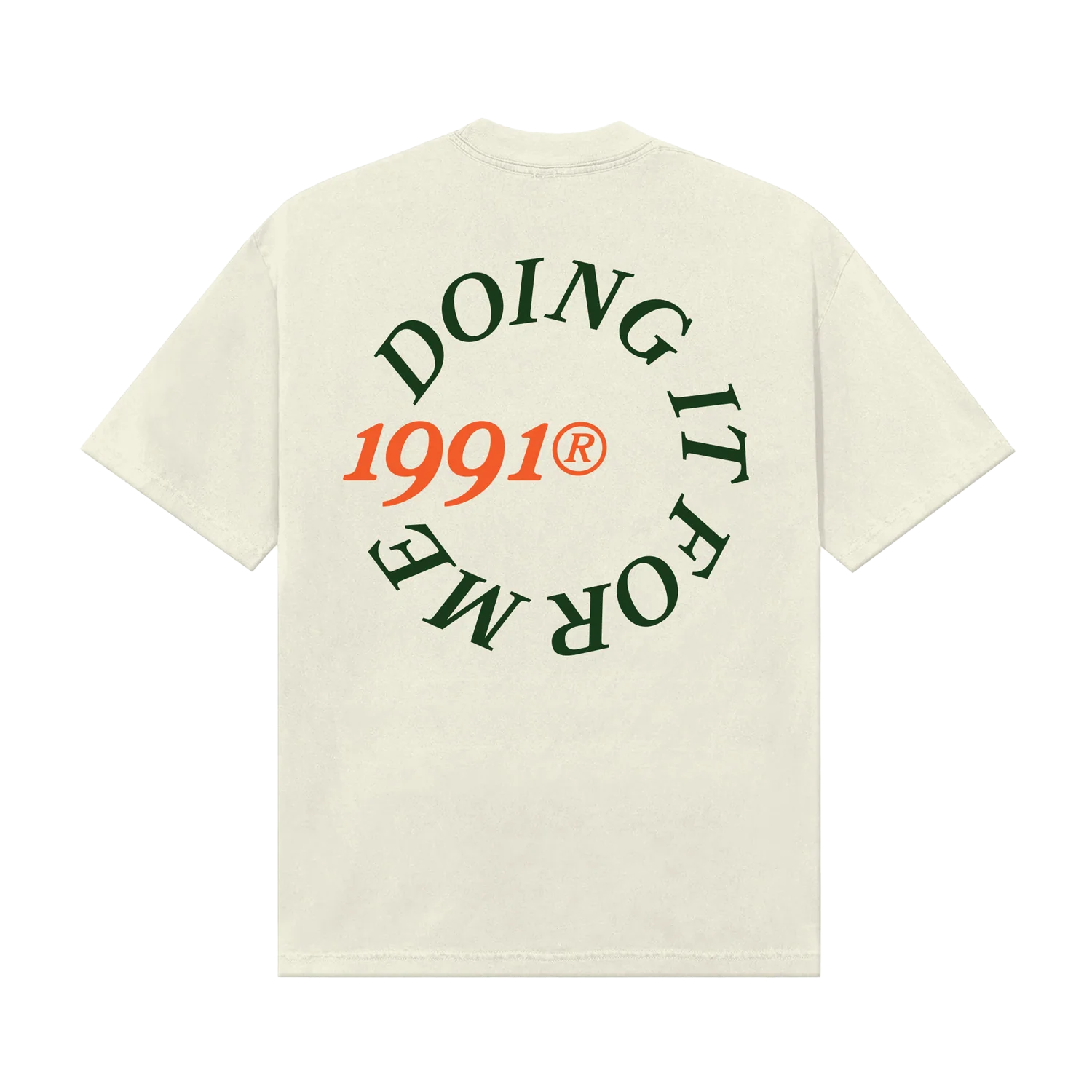 Doing It For Me T-Shirt (Cream) - Image 2