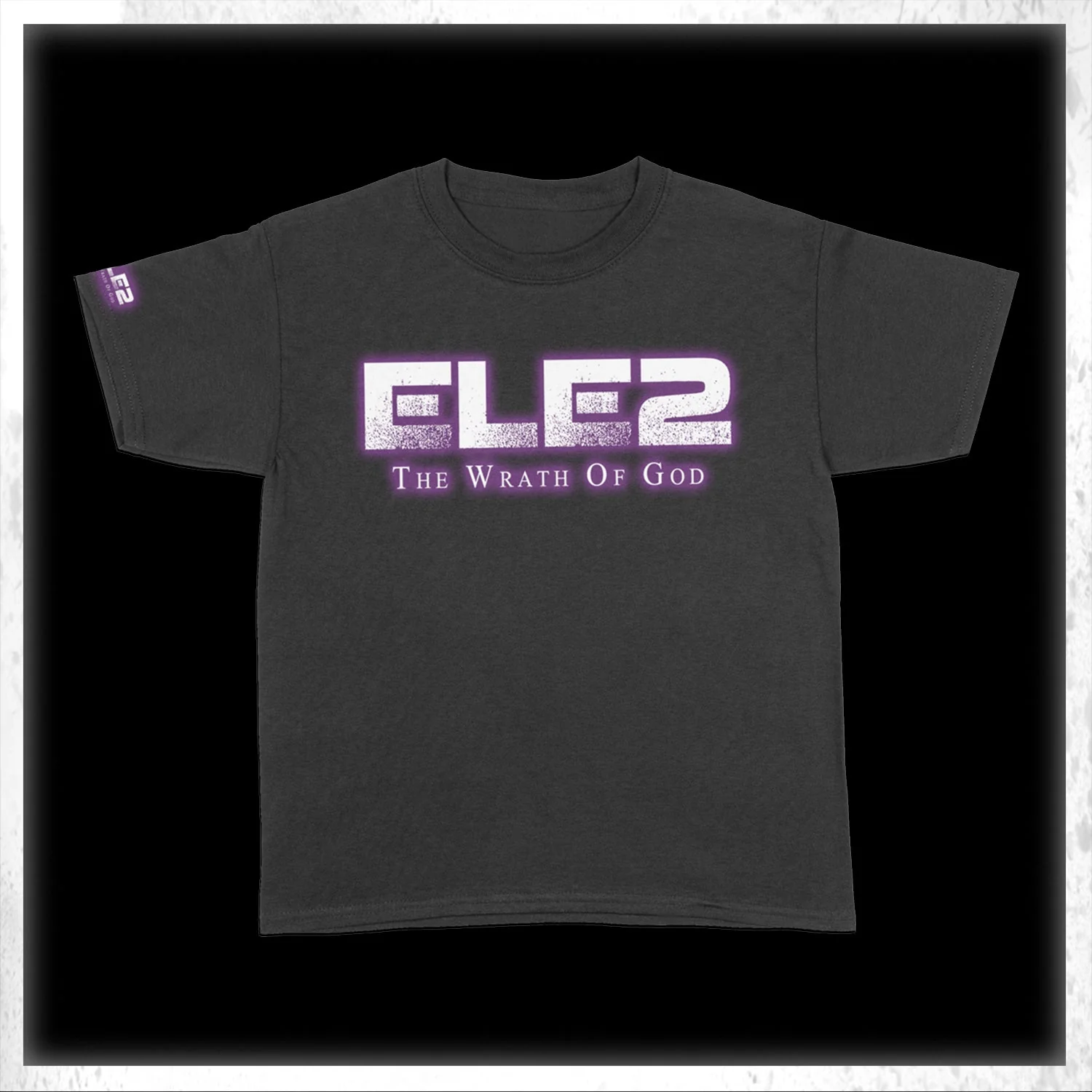 ELE2 - Black T-Shirt - Image 2