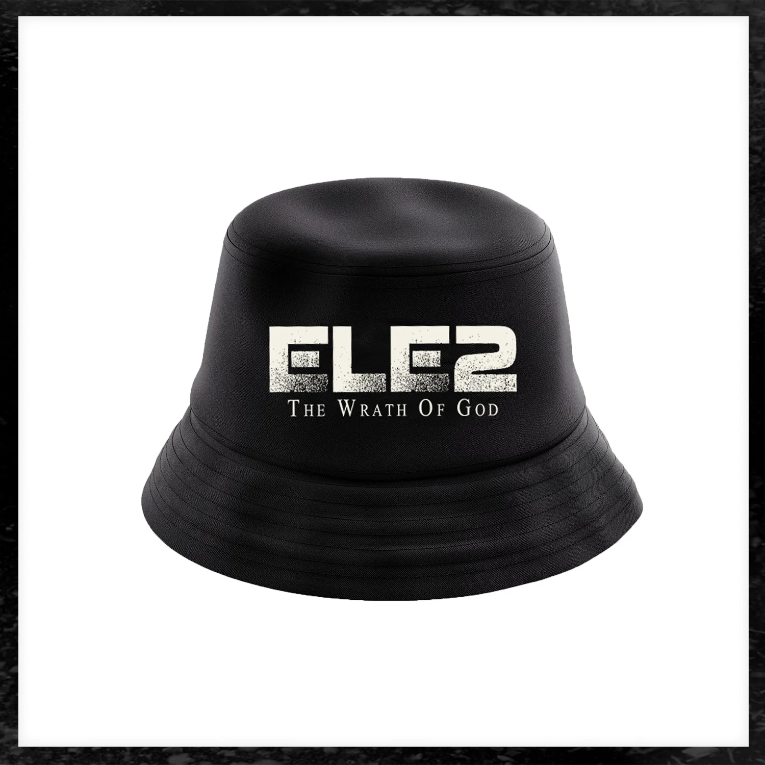 ELE2 Grey - Black Bucket Hat - Image 2