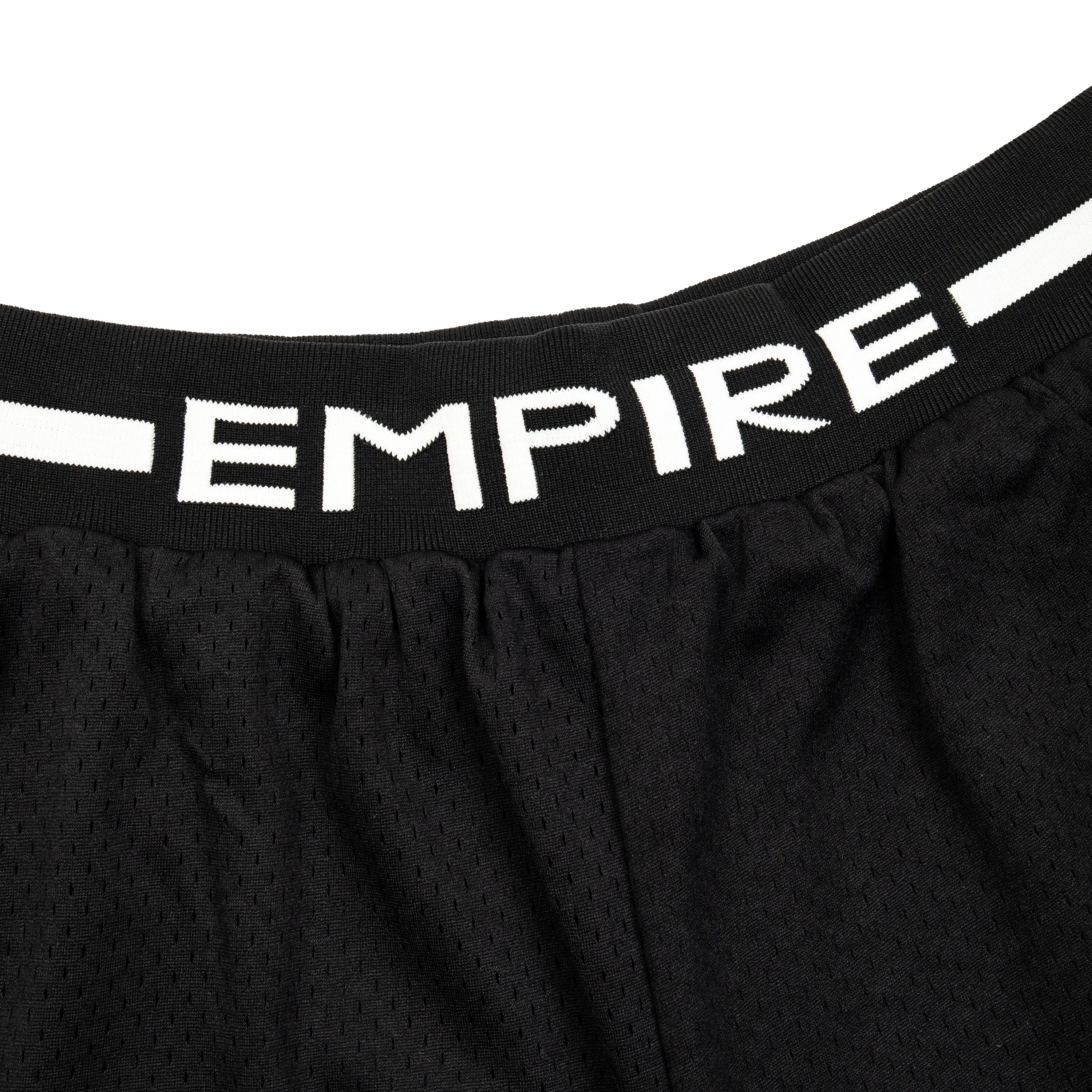 EMPIRE Hoop Shorts (Black/White) - Image 3