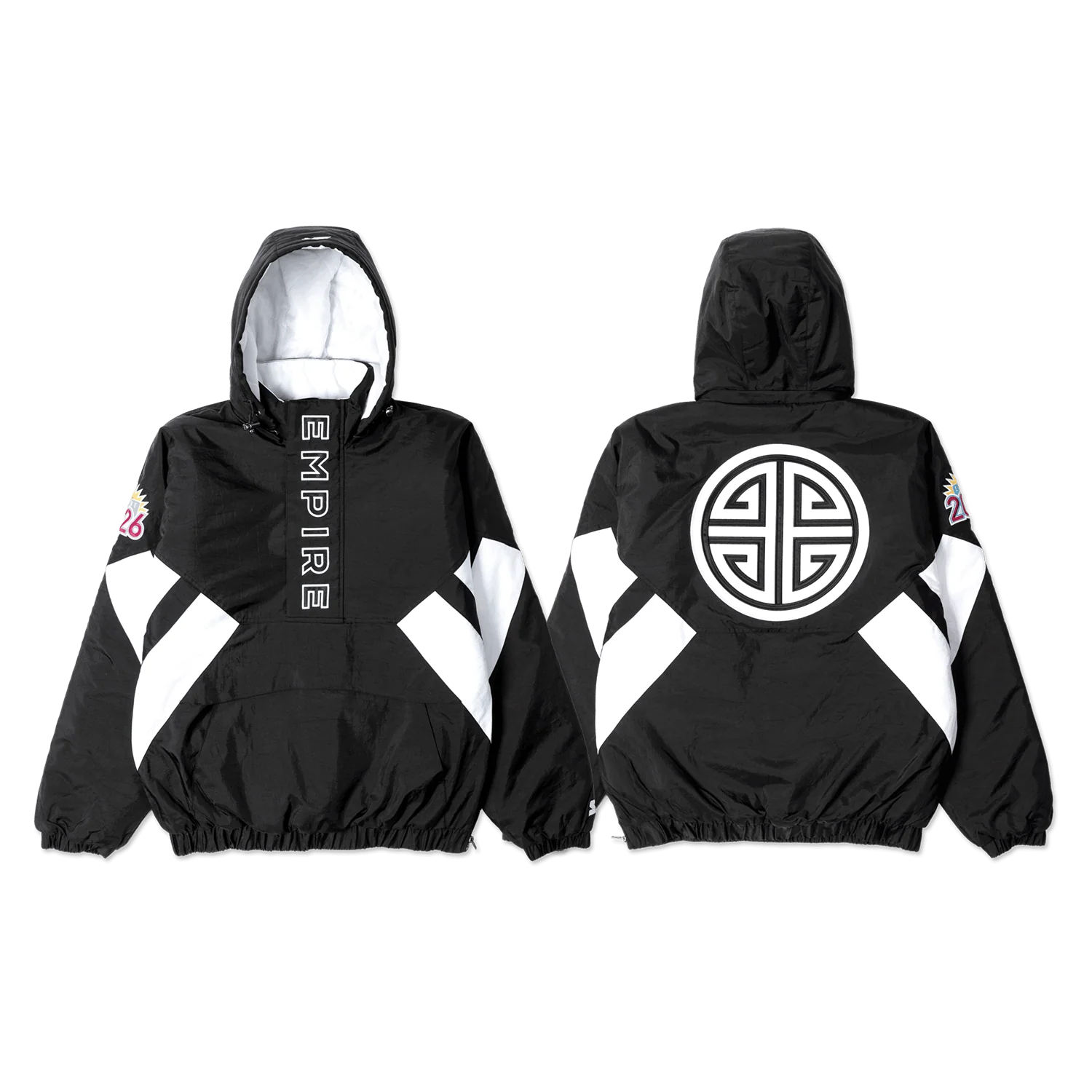 EMPIRE x Starter Hooded Parka Black/White