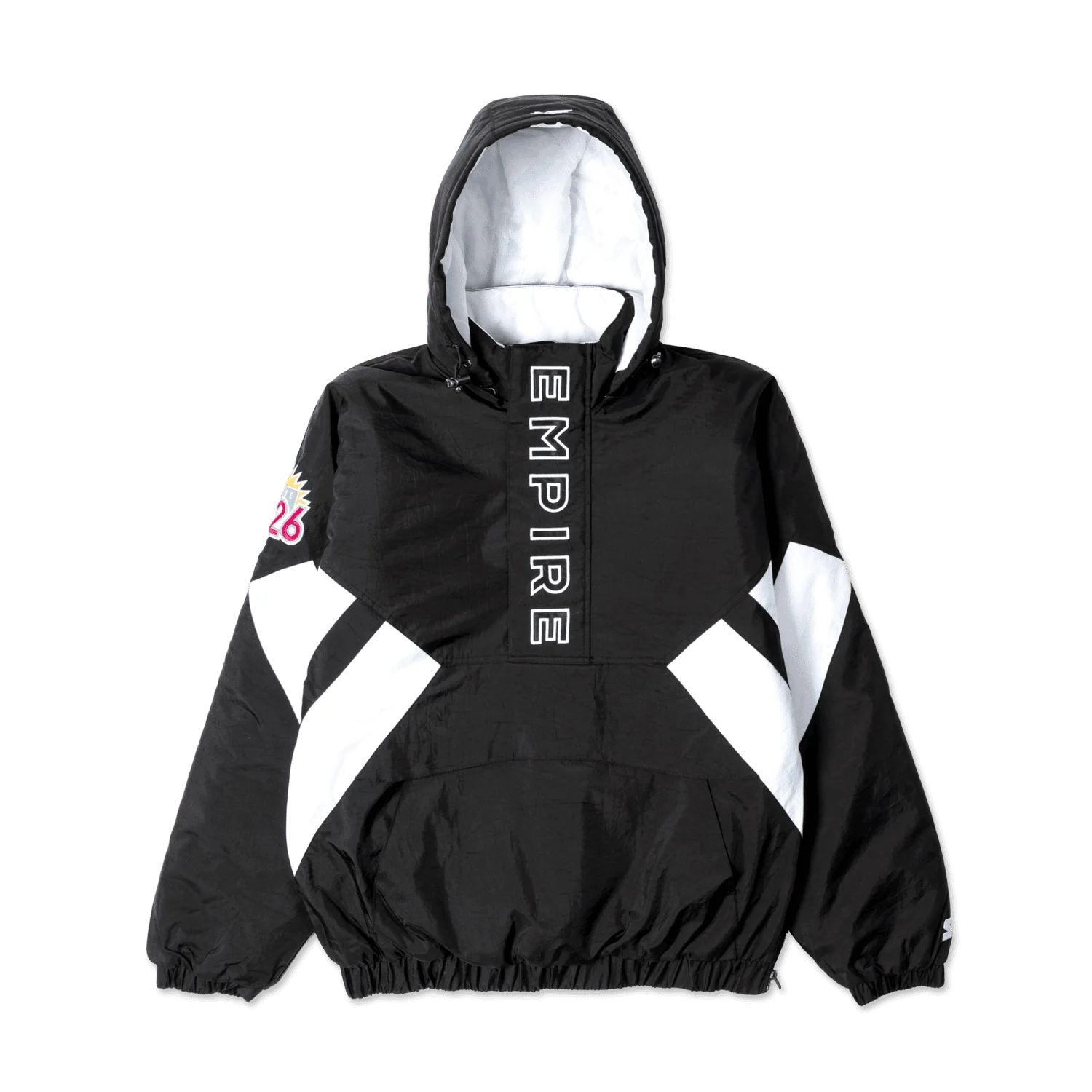 EMPIRE x Starter Hooded Parka Black/White - Image 2