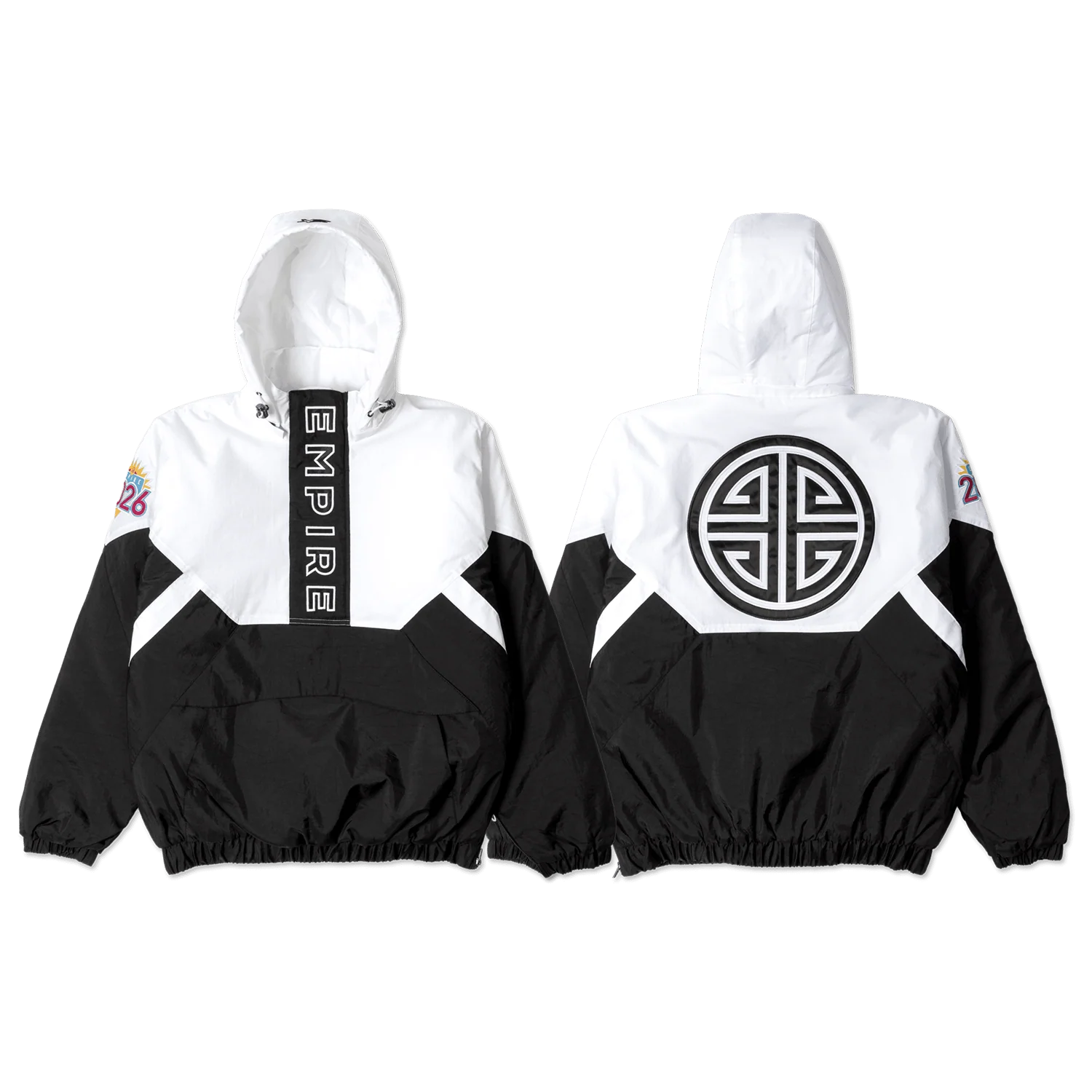 EMPIRE x Starter Hooded Parka White/Black