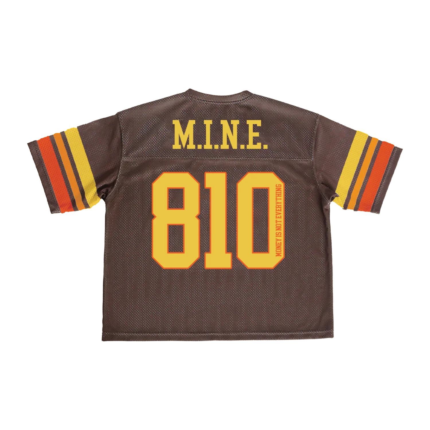F.L.I.N.T. Football Jersey (Brown) - Image 2