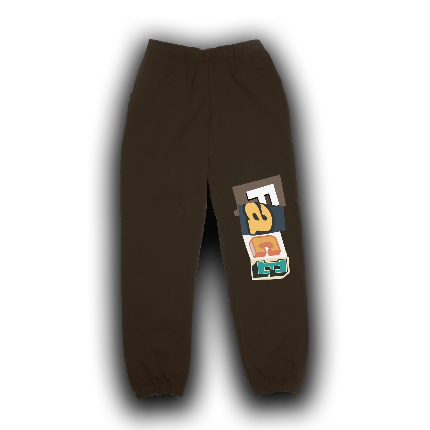 FACE Sweats (Brown) - Image 2