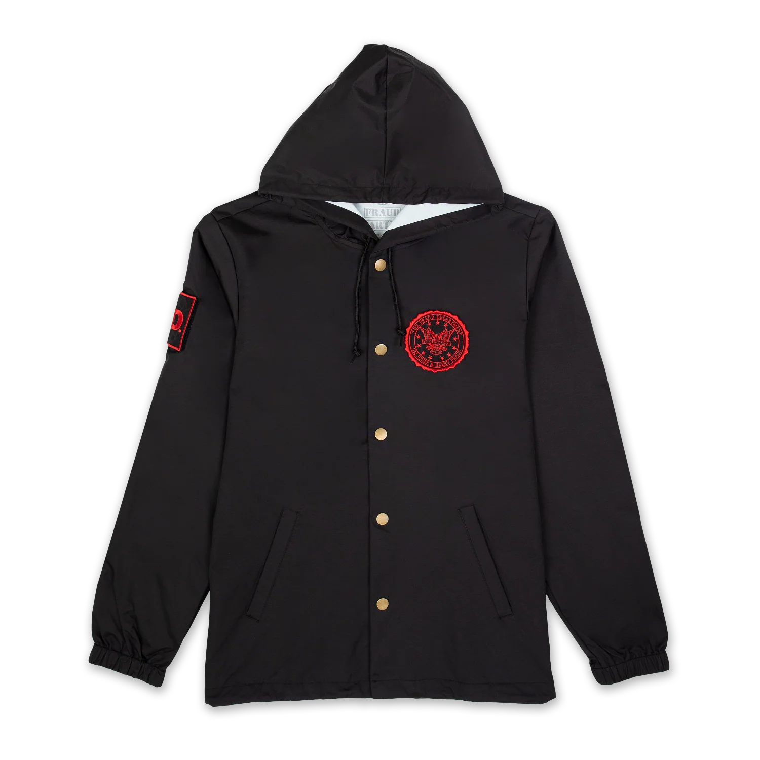 Fraud Department Work Jacket - Black