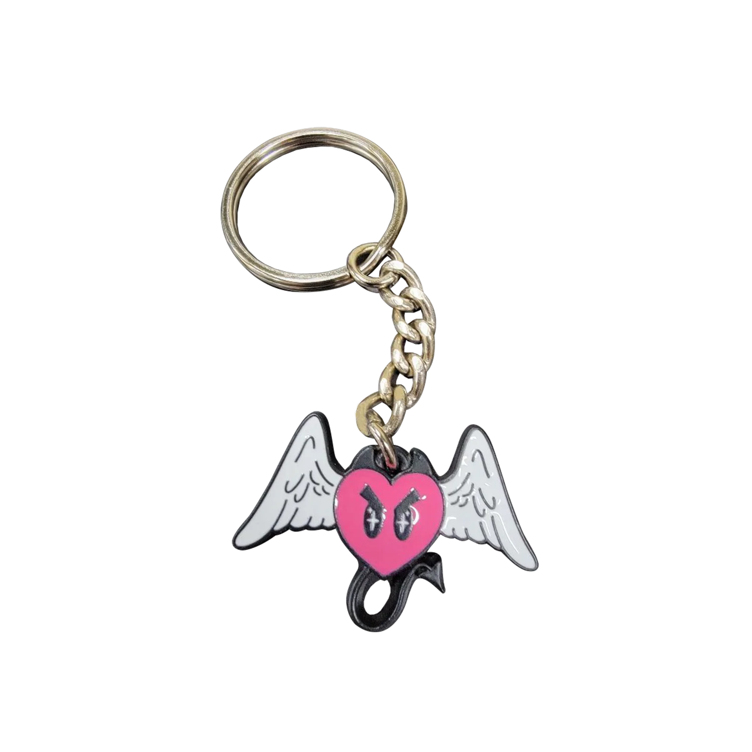 Heart Enamel Keychain