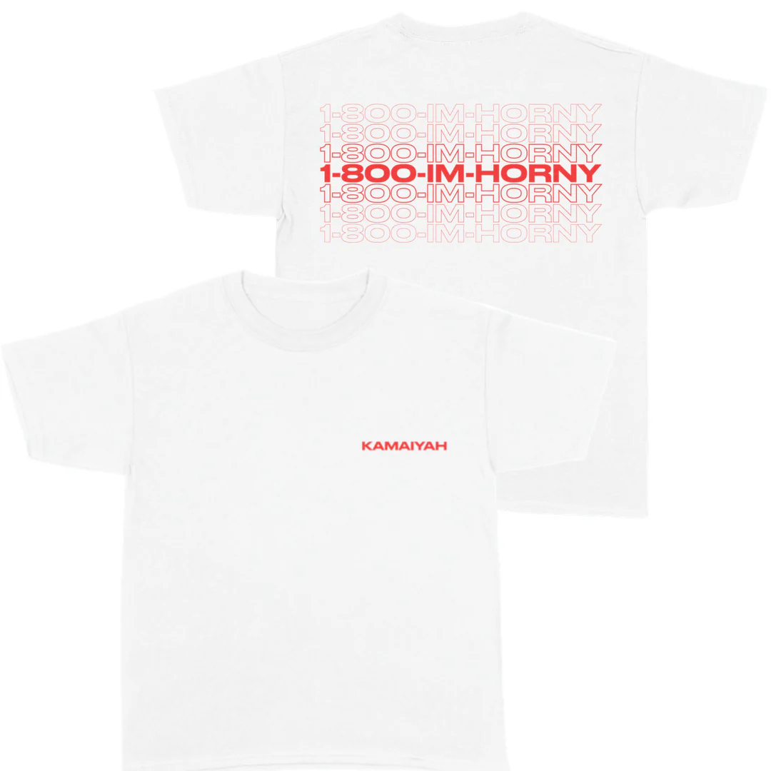 Kamaiyah - 1-800 - White Tee