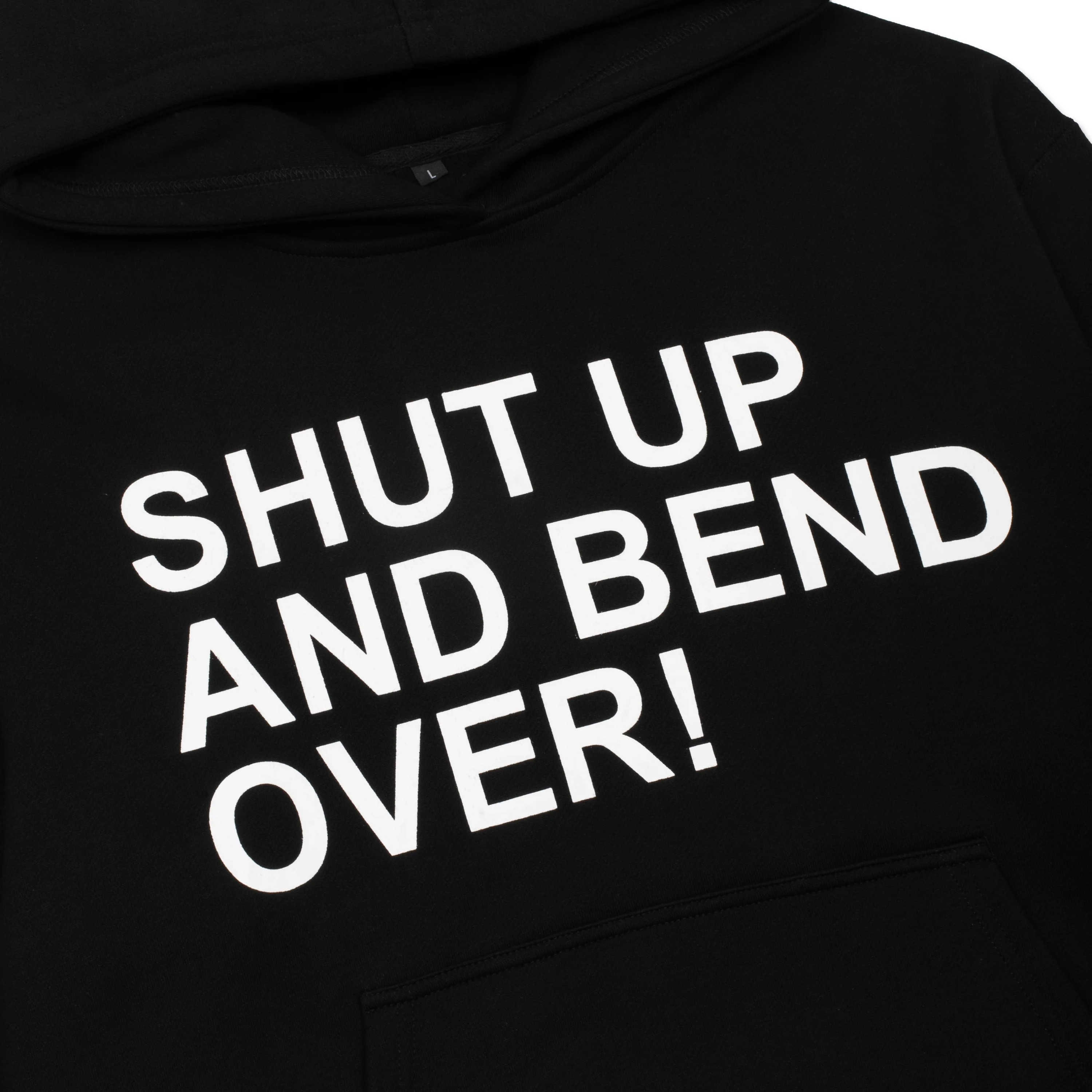 KiDi - "Shut Up And Bend Over" Hoodie (Black) - Image 3