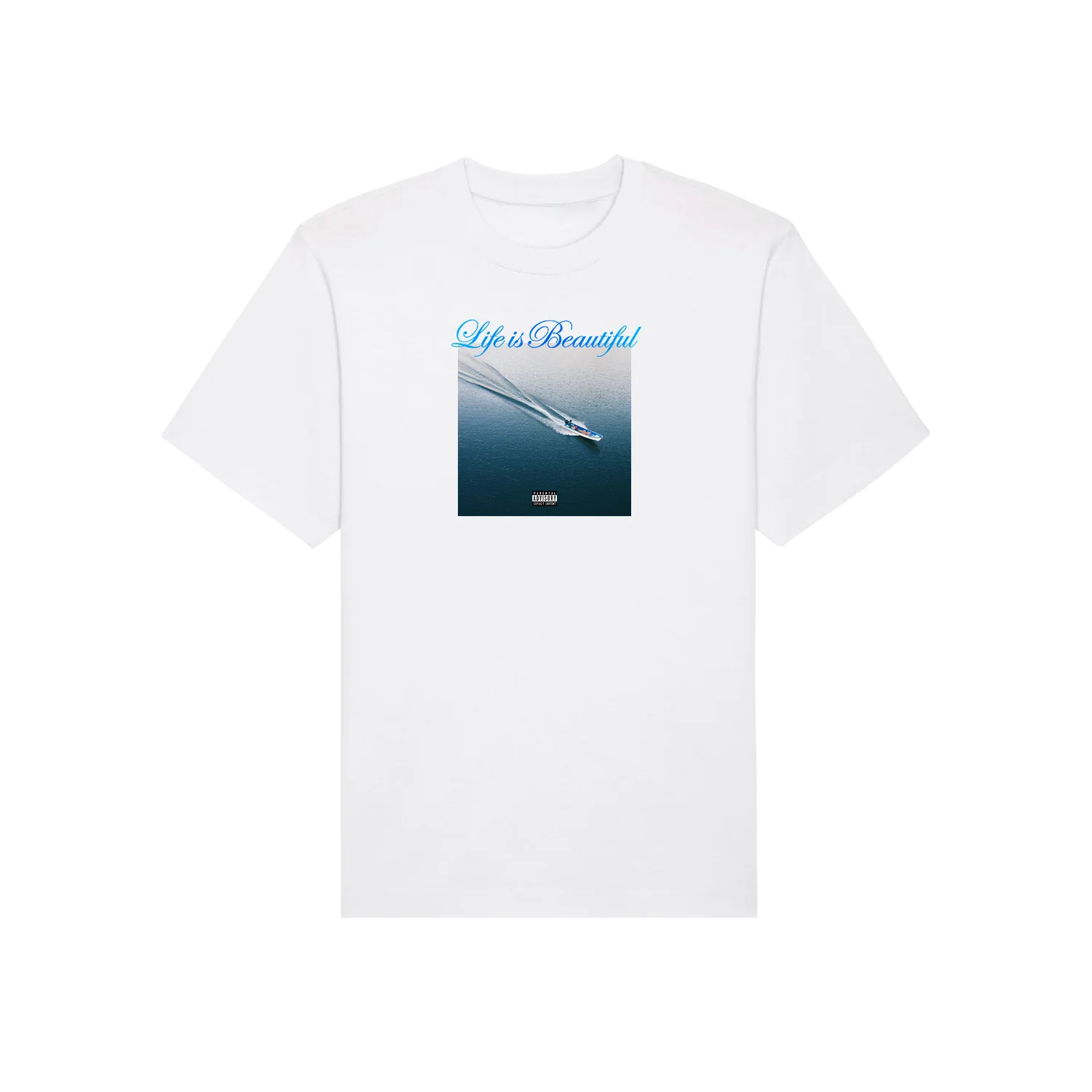 Life is Beautiful Album T-Shirt (White)