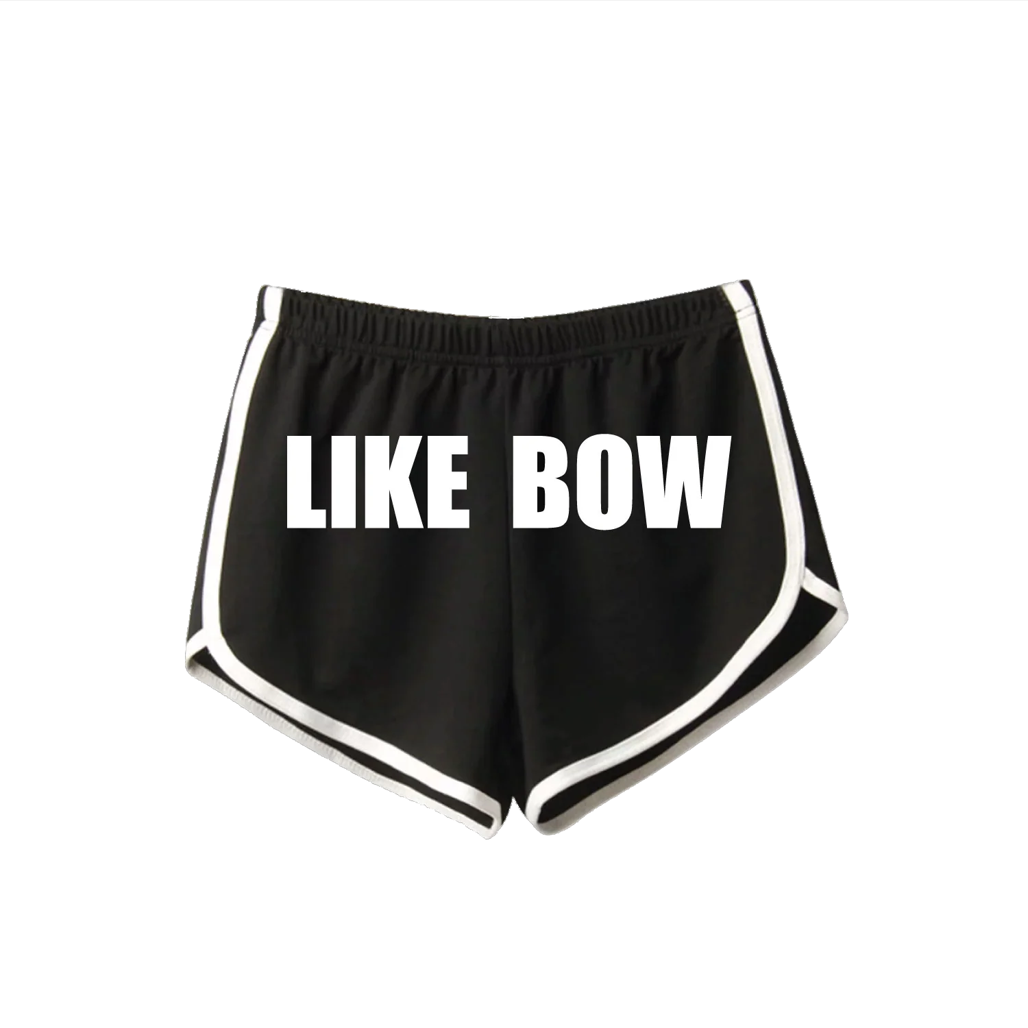 LIKE BOW Running Shorts (Black)