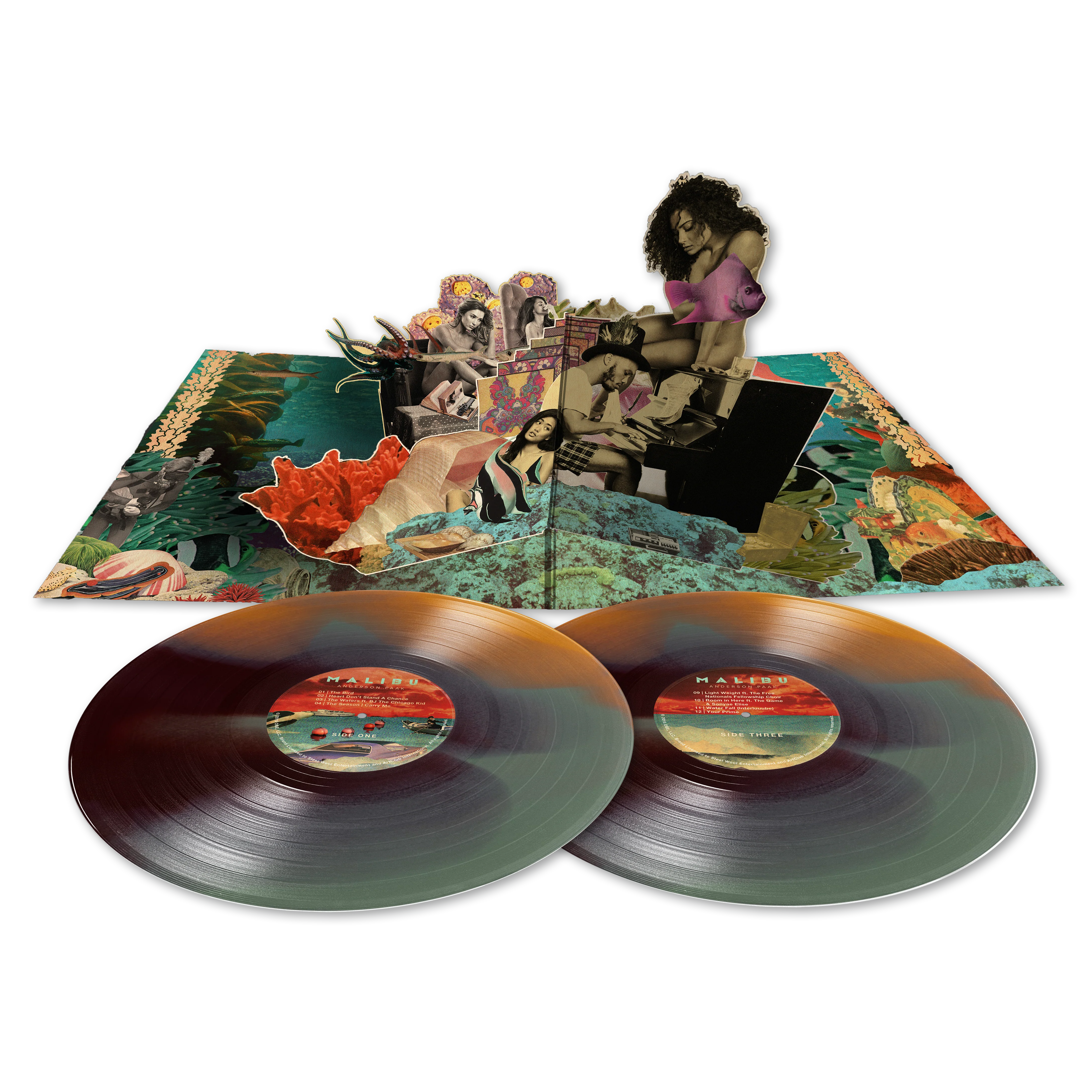 Malibu (10 Year Anniversary Sea Floor Colored Vinyl w/ Pop-Up Gatefold)