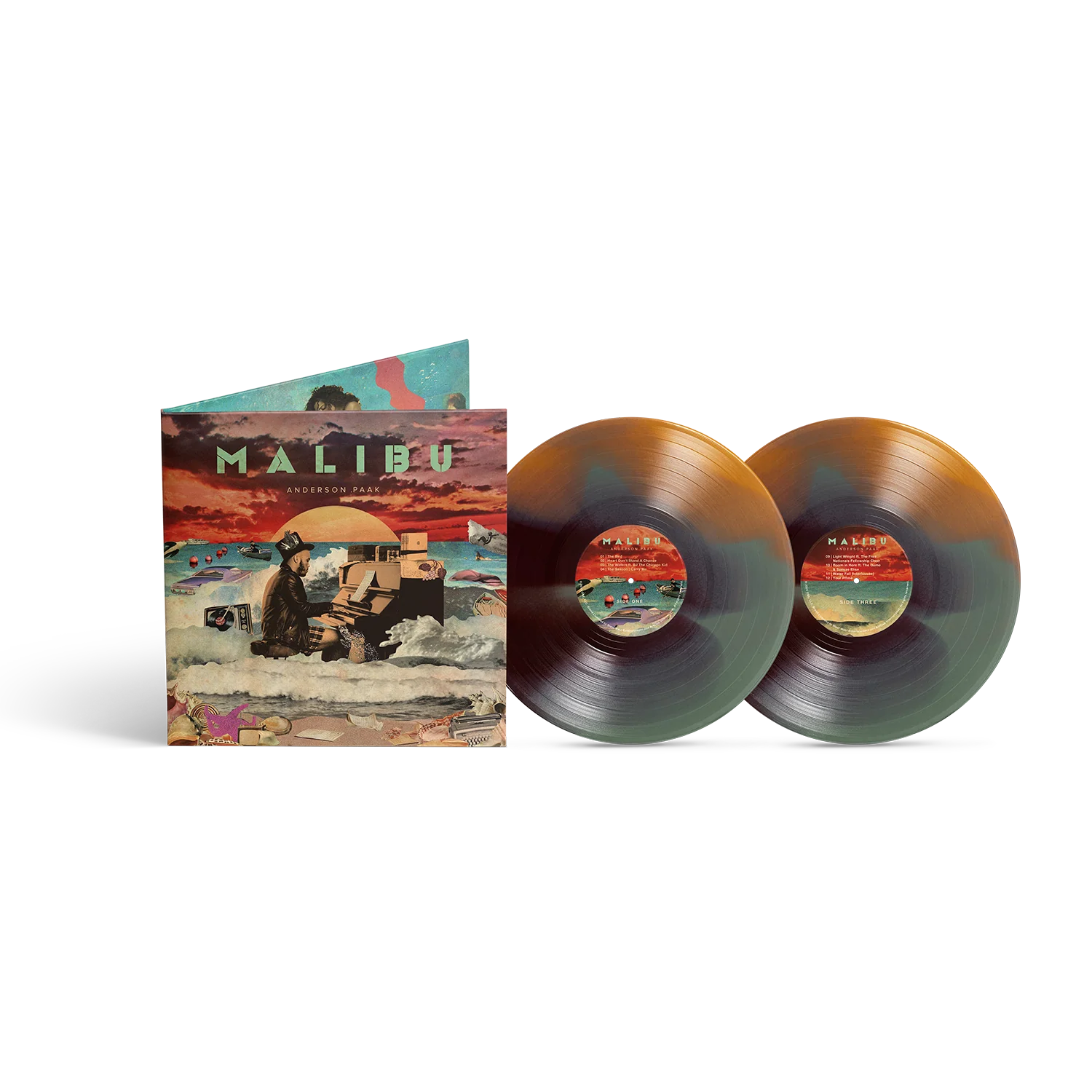 Malibu (10 Year Anniversary Sea Floor Colored Vinyl w/ Pop-Up Gatefold) - Image 2