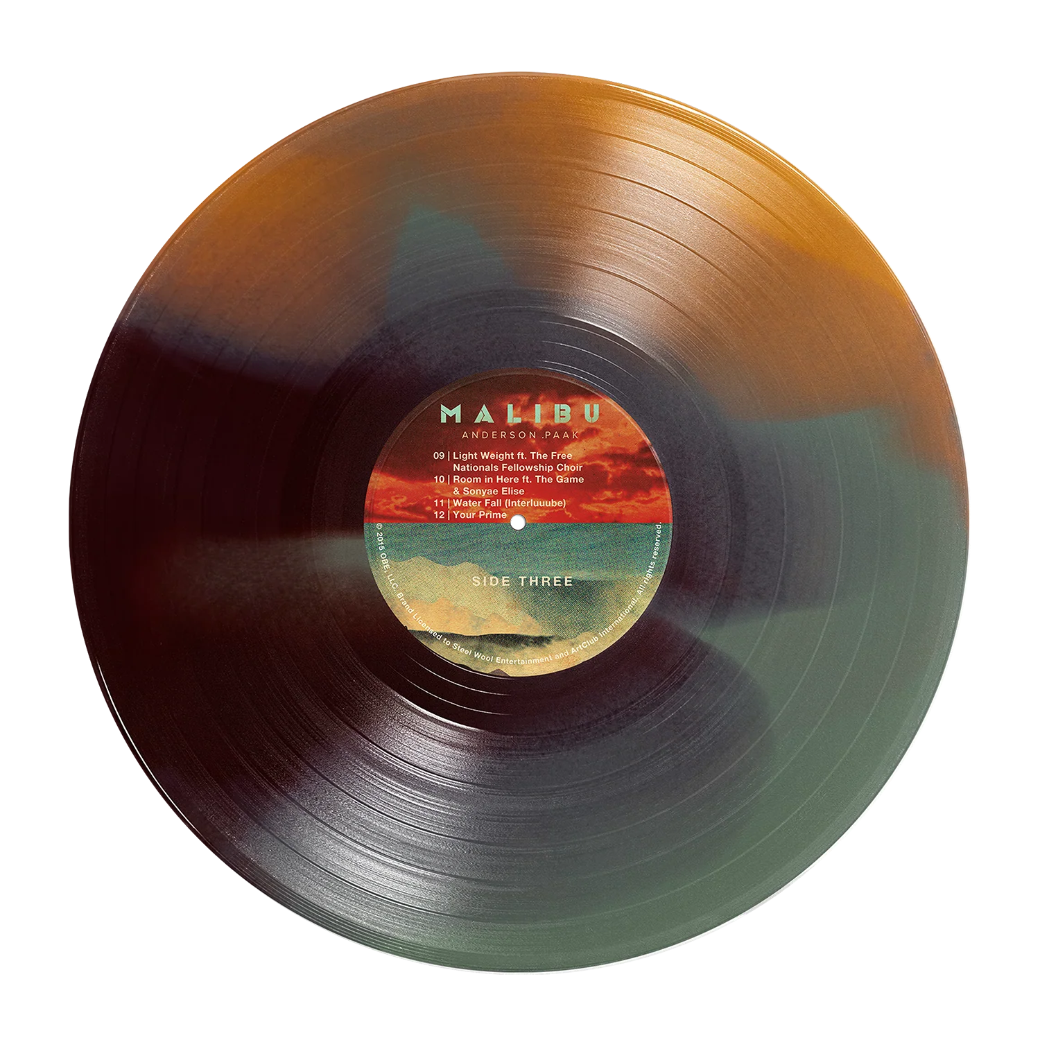 Malibu (10 Year Anniversary Sea Floor Colored Vinyl w/ Pop-Up Gatefold) - Image 3
