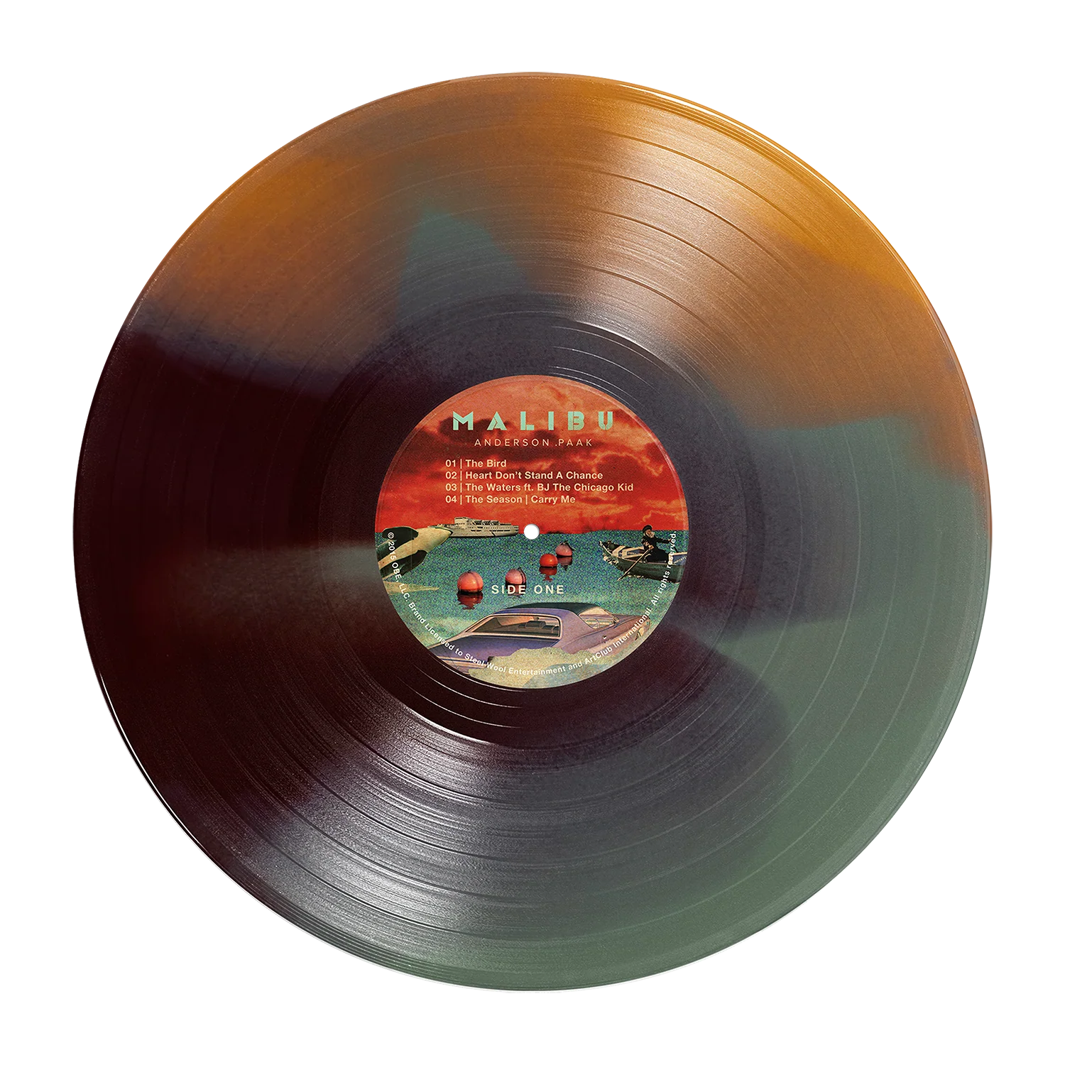 Malibu (10 Year Anniversary Sea Floor Colored Vinyl w/ Pop-Up Gatefold) - Image 4