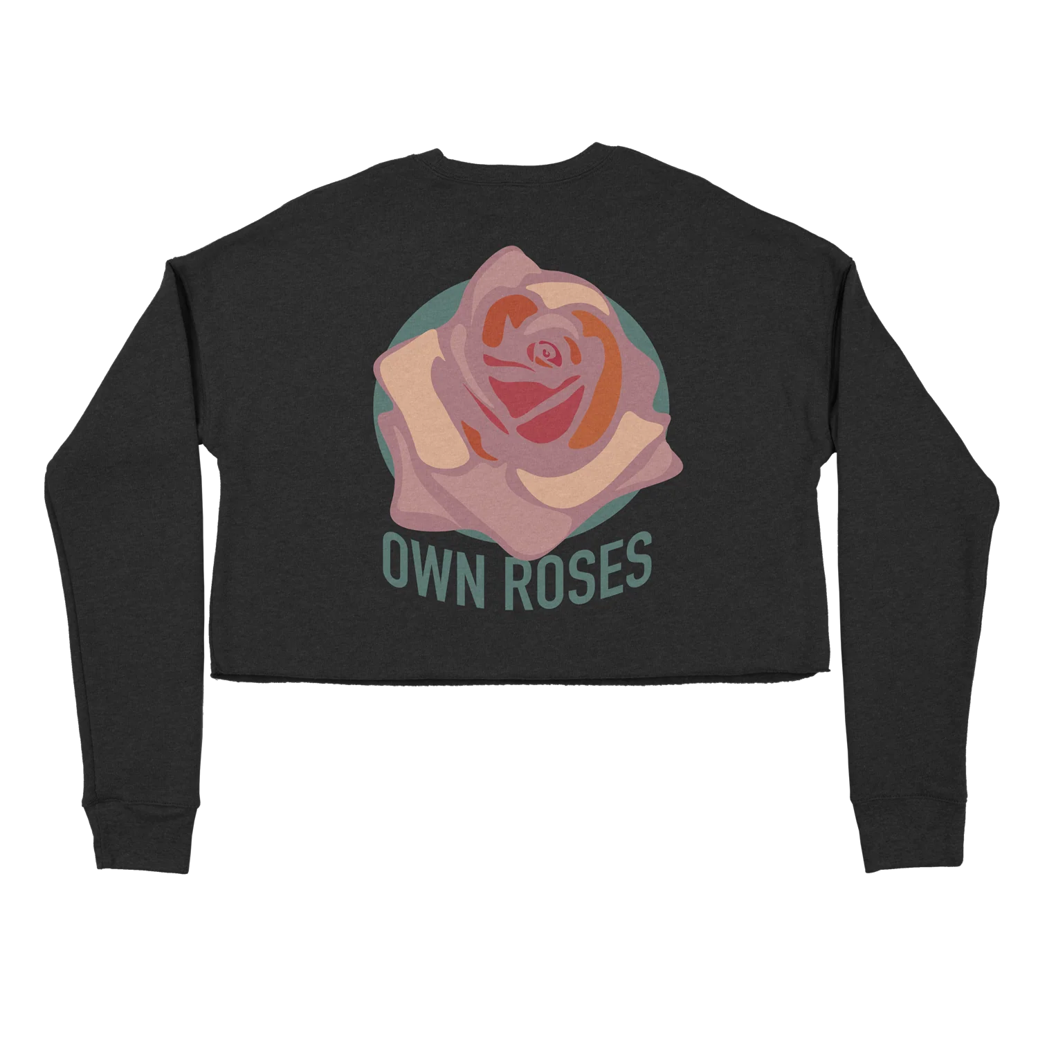 Nikita Karmen - Own Roses Crop Sweater