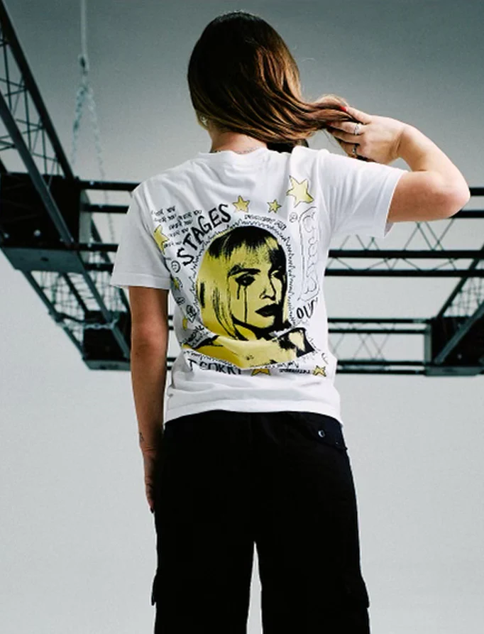 NJOMZA - Stages Collage Tee - Image 2