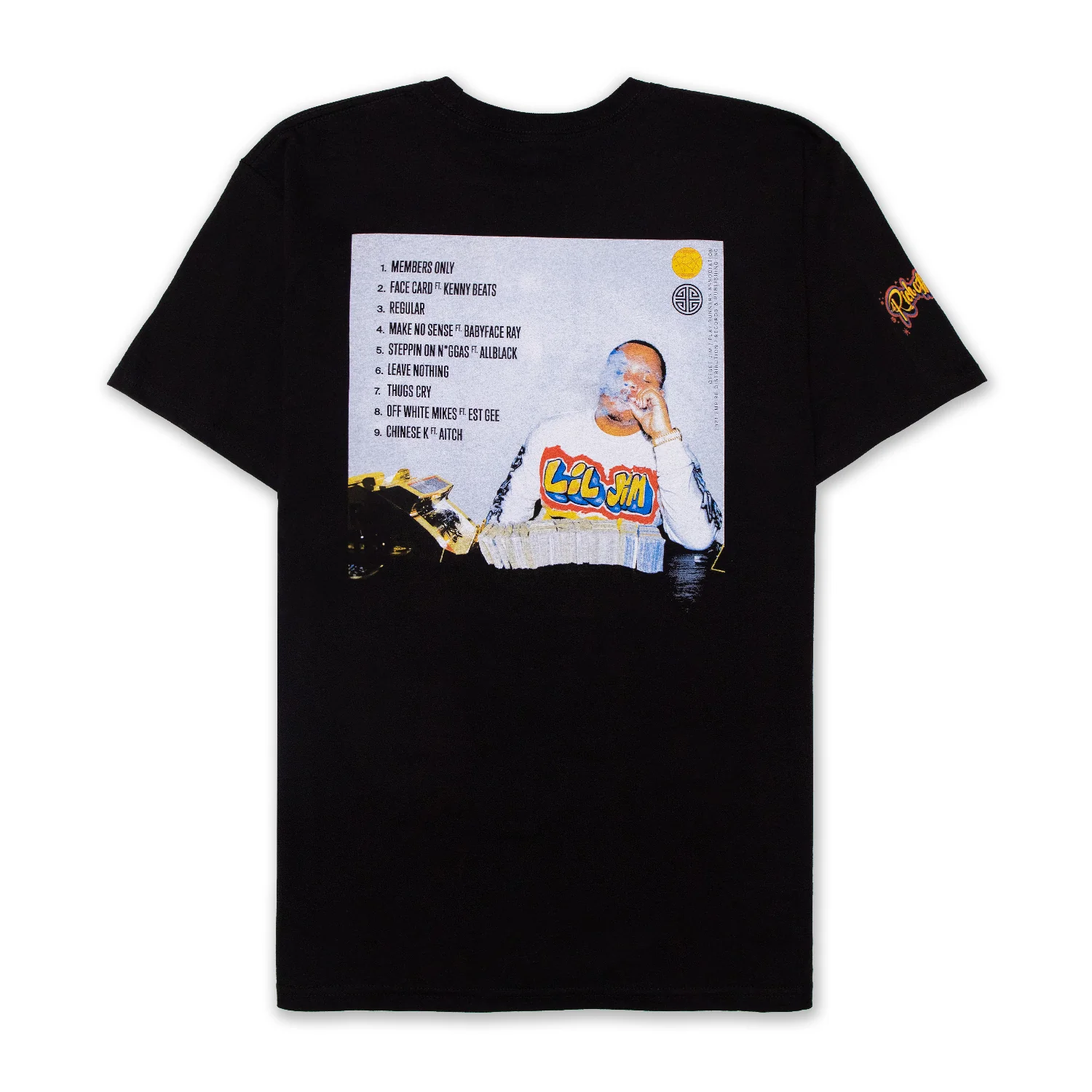 Offset Jim - ROTP Album T-shirt (Black) - Image 2