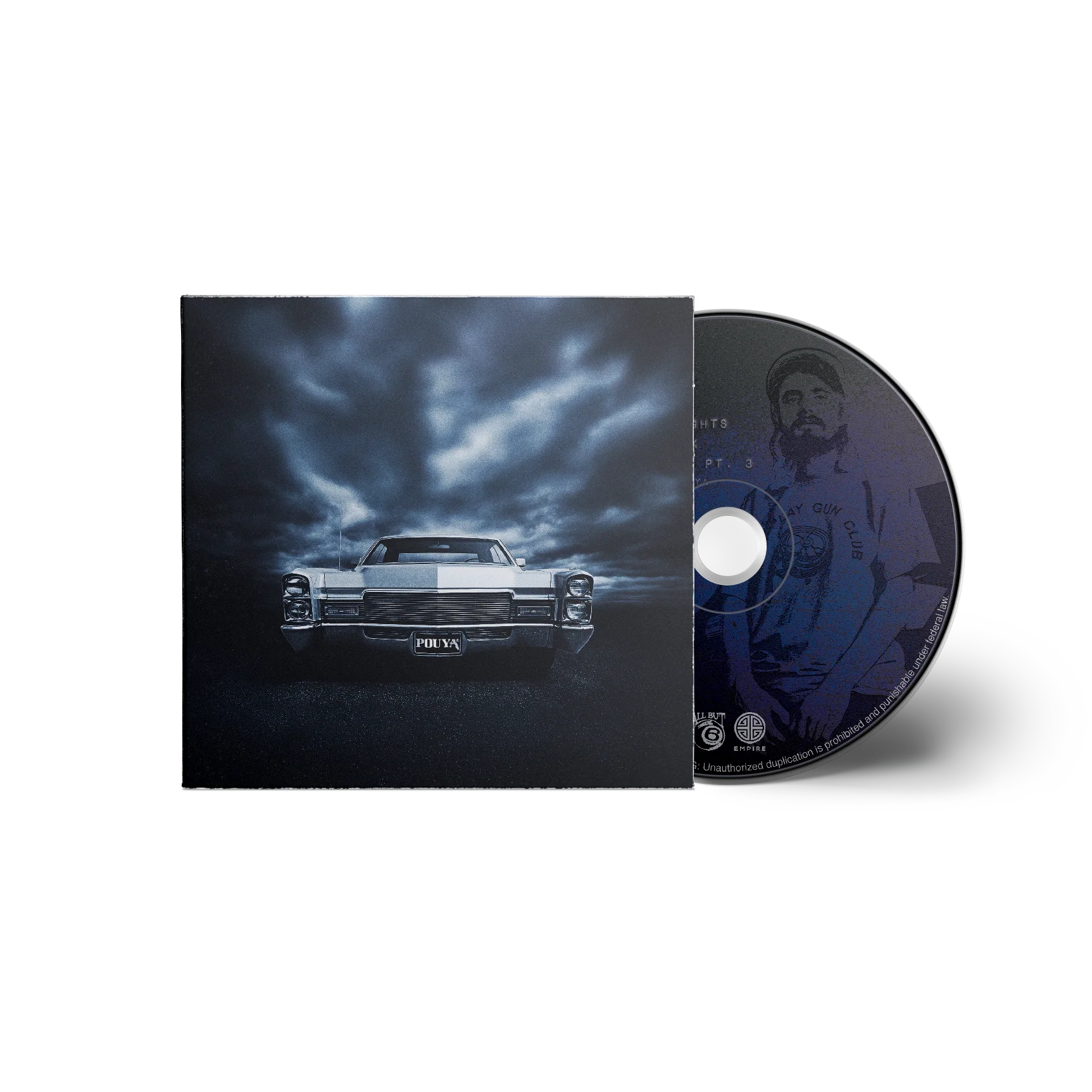 Pouya - Suicidal Thoughts in the Back of the Cadillac, Pt. 3 CD