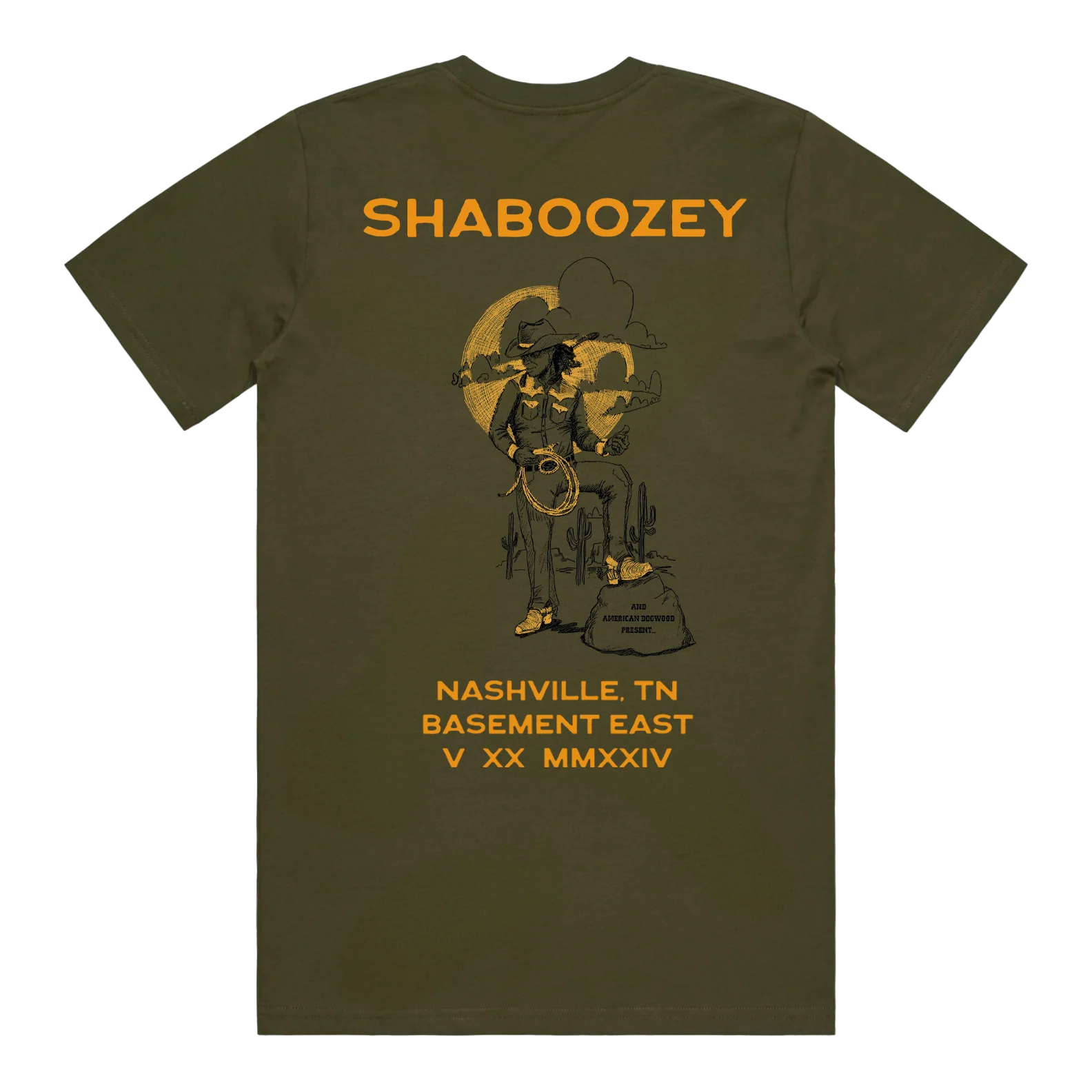 Shaboozey - Live in Nashville Tee - Image 2