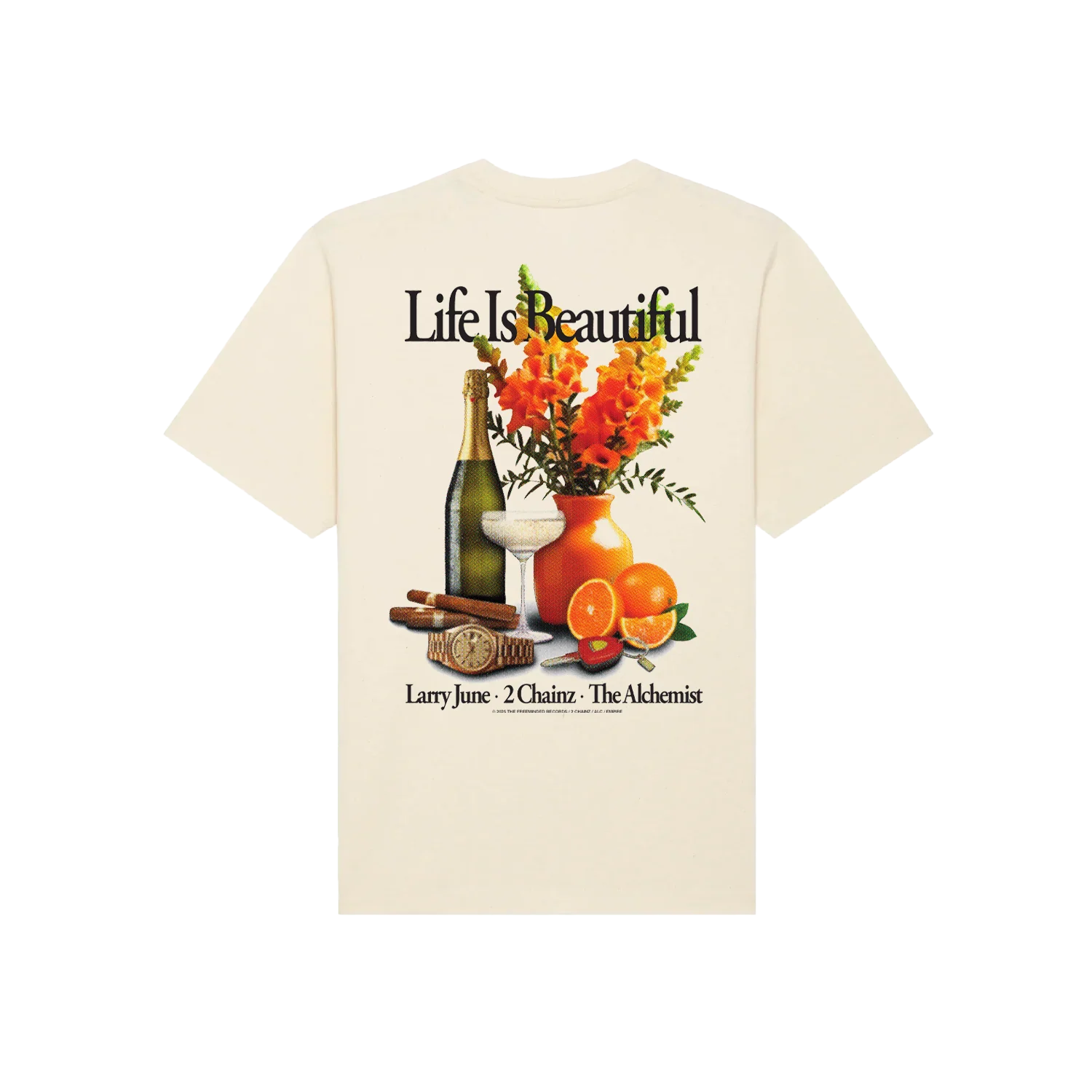 Tru Organics T-Shirt (Cream)