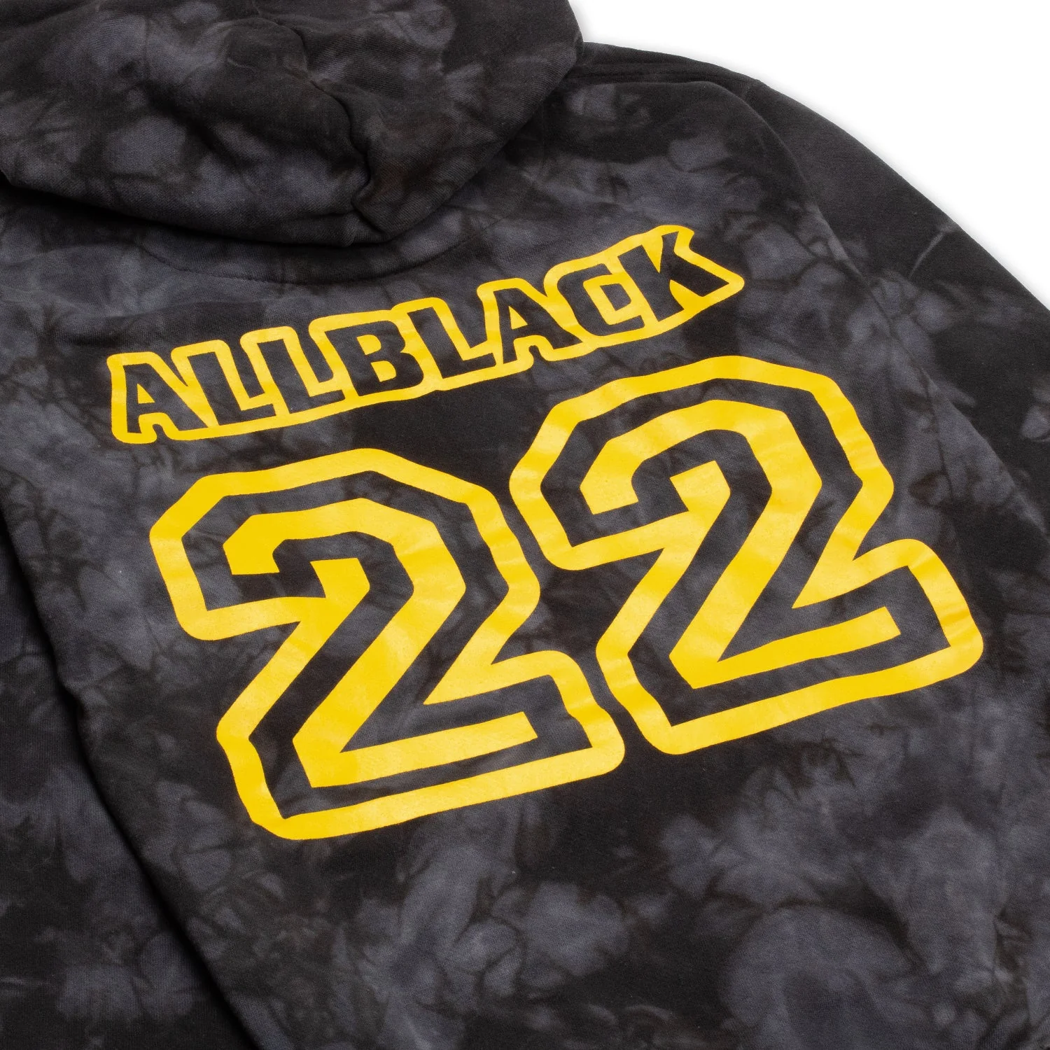 ALLBLACK - TY4FWM Hoodie (Black Tie Dye) - Image 4