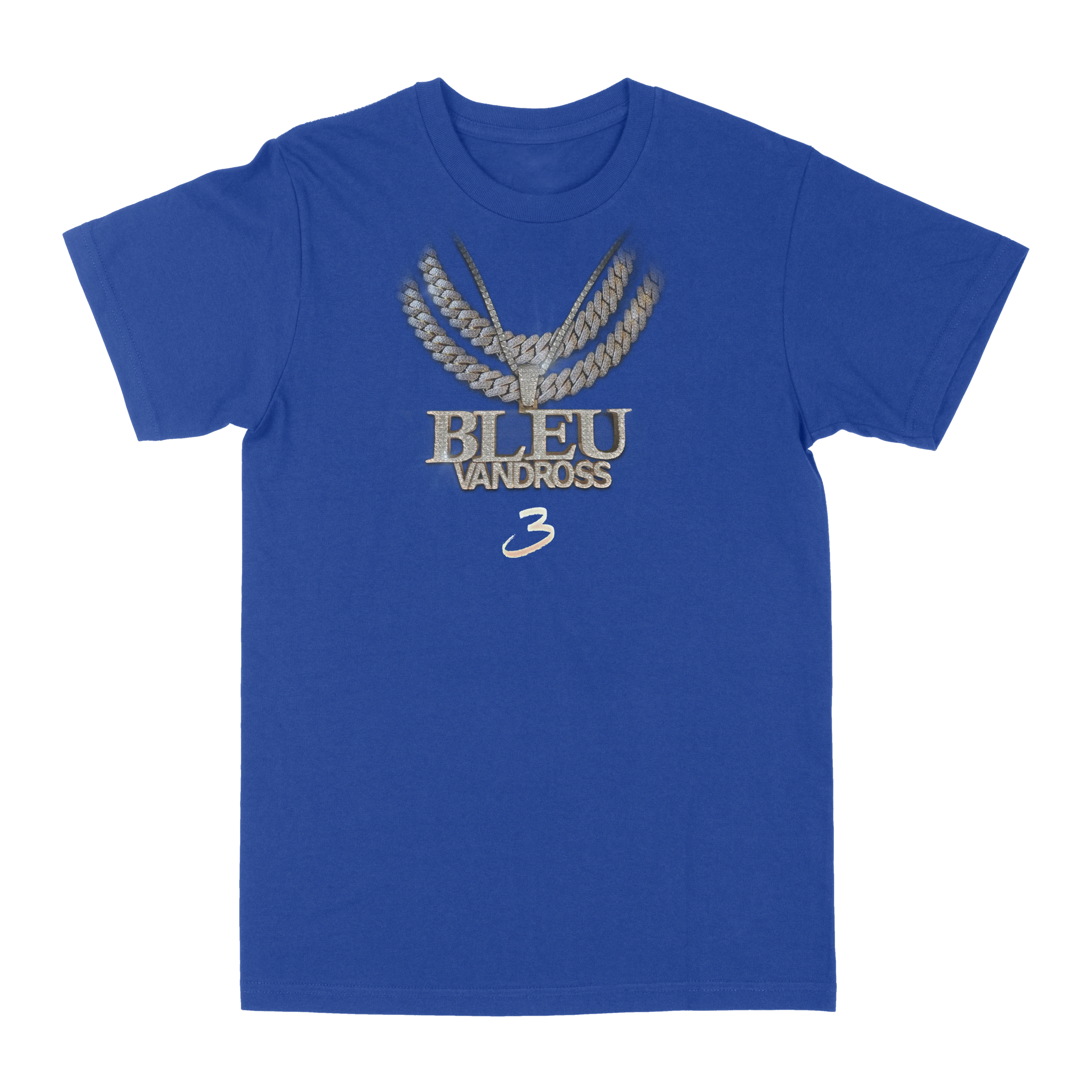 Yung Bleu - Bleu Vandross Royal Blue T-Shirt + Digital Download
