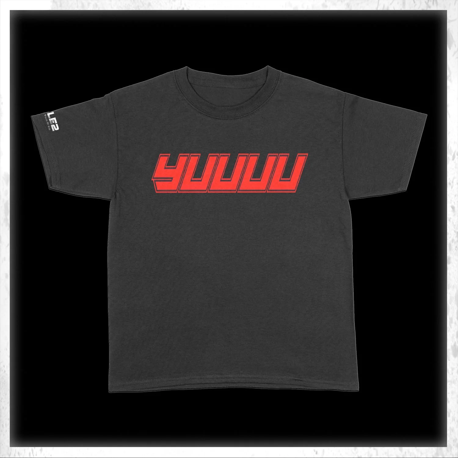 Yuuu - Black T-Shirt - Image 2